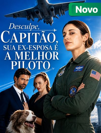Capa da minisserie Desculpe, Capitão. Sua Ex-esposa É a Melhor Piloto.
