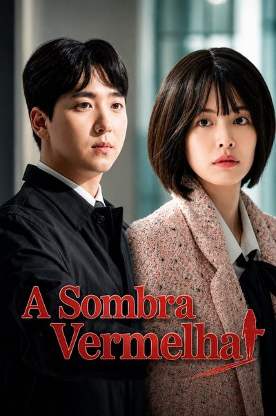 Capa da minisserie A Sombra Vermelha