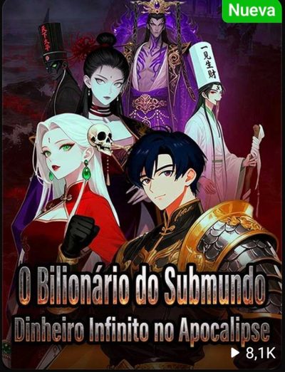 Capa da minisserie O Bilionário do Submundo