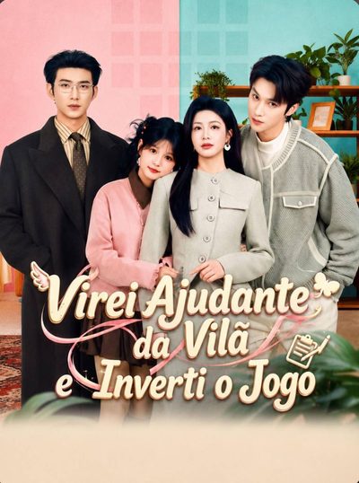 Capa da minisserie Virei Ajudante da Vilã e Inverti o Jogo