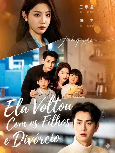 Capa da minisserie Ela Voltou com os Filhos e Divórcio