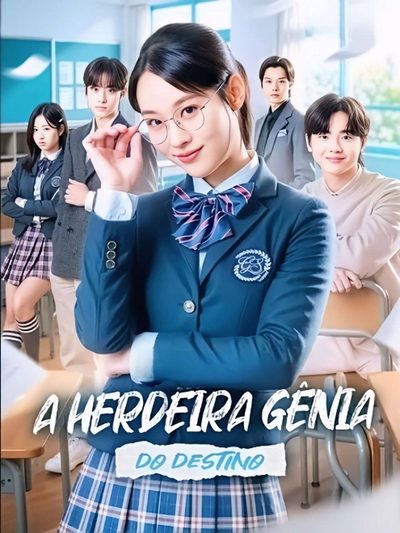 Capa da minisserie A Herdeira Gênia do Destino