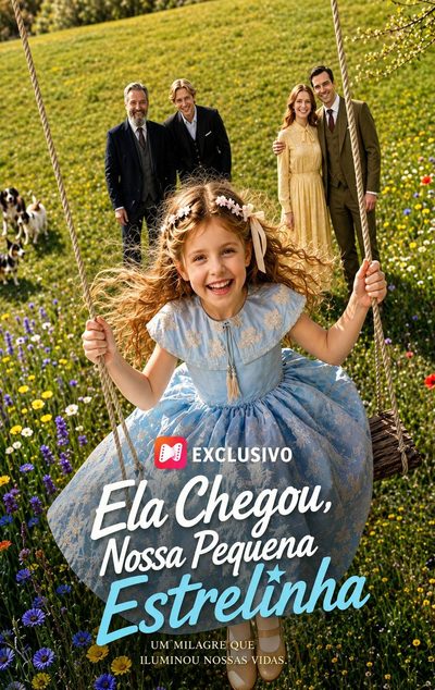 Capa da minisserie Ela Chegou Nossa Pequena Estrelinha