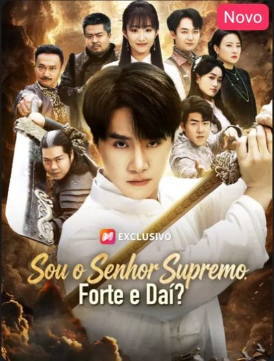 Capa da minisserie Sou o Senhor Supremo, Forte