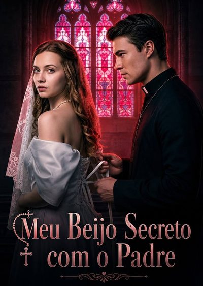 Capa da minisserie Meu Beijo Secreto com o Padre