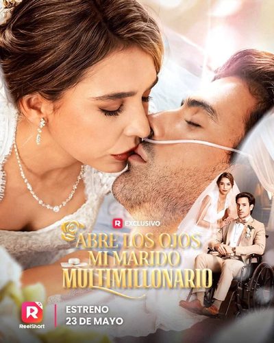 Capa da minisserie Abre os Olhos Meu Marido Multimilionário