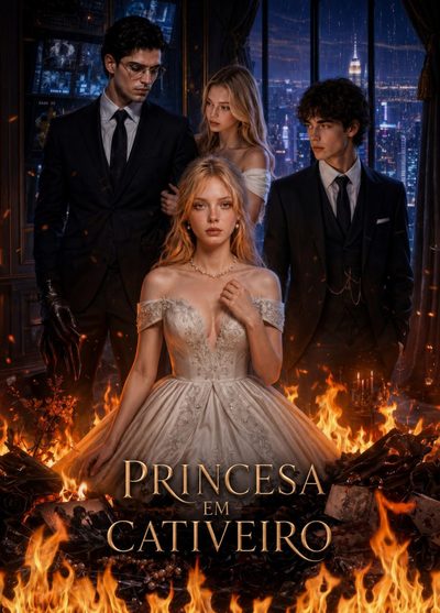 Capa da minisserie Princesa em Cativeiro