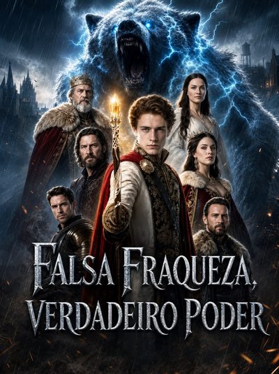 Capa da minisserie Falsa Fraqueza, Verdadeiro Poder