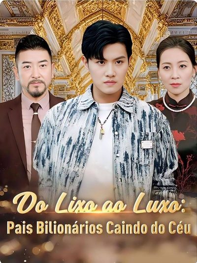 Capa da minisserie Do Lixo ao Luxo: Pais Bilionários Caindo do Céu