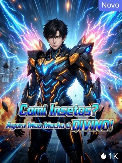 Capa da minisserie Comi Insetos? Agora Meu Mecha É Divino!