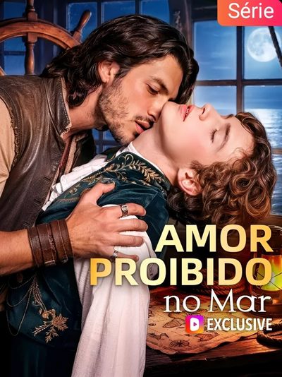 Capa da minisserie Amor Proibido no Mar