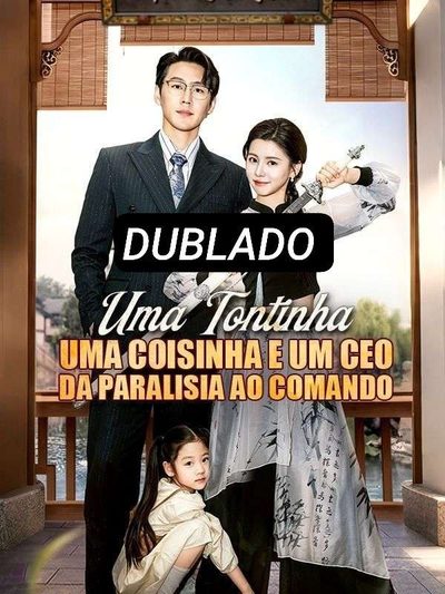 Capa da minisserie Uma Tontinha uma Coisinha e Um Ceo da Paralisia ao Comando