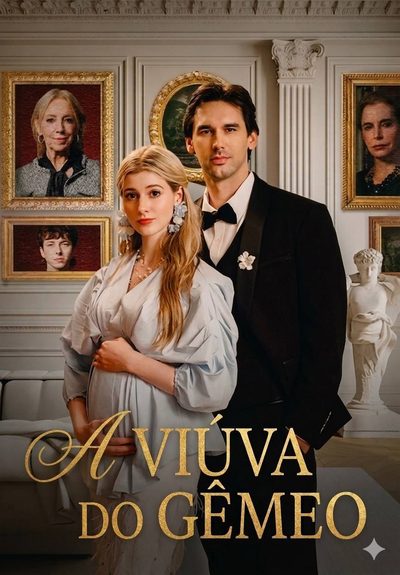 Capa da minisserie A Viúva do Gemêo