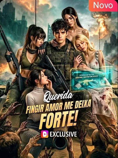 Capa da minisserie Querida Fingir Amor Me Deixa Forte!