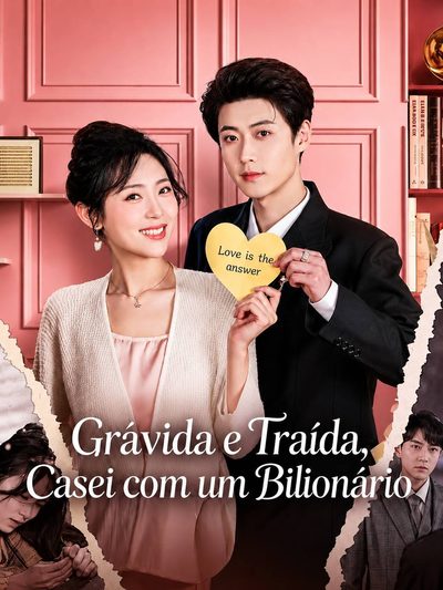 Capa da minisserie Grávida e Traída, Casei com Um Bilionário