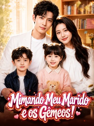 Capa da minisserie Mimando Meu Marido e os Gêmeos!