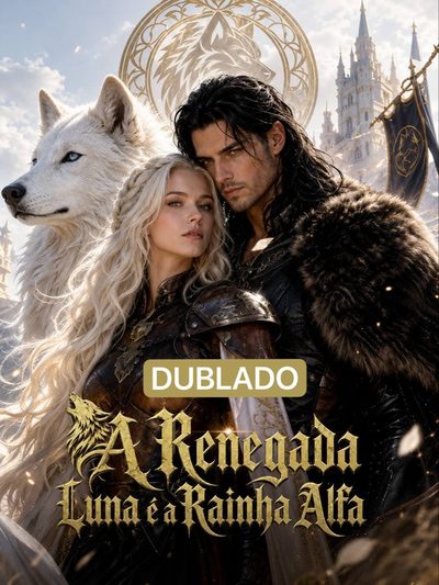 Capa da minisserie A Renegada Luna É a Rainha Alfa
