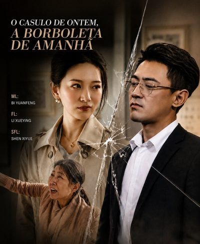 Capa da minisserie O Casulo de Ontem, a Borboleta de Amanhã