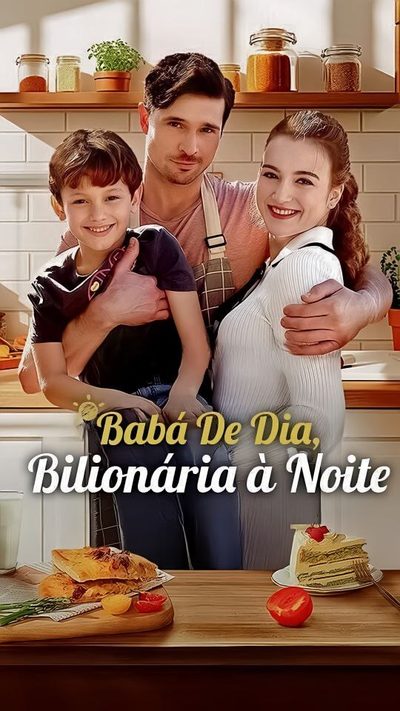 Capa da minisserie Babá de Dia, Bilionária à Noite