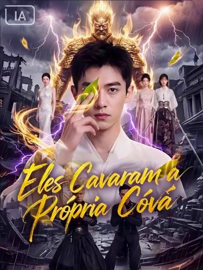 Capa da minisserie Eles Cavaram a Própria Cova