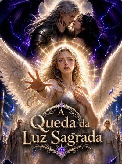 Capa da minisserie A Queda da Luz Sagrada