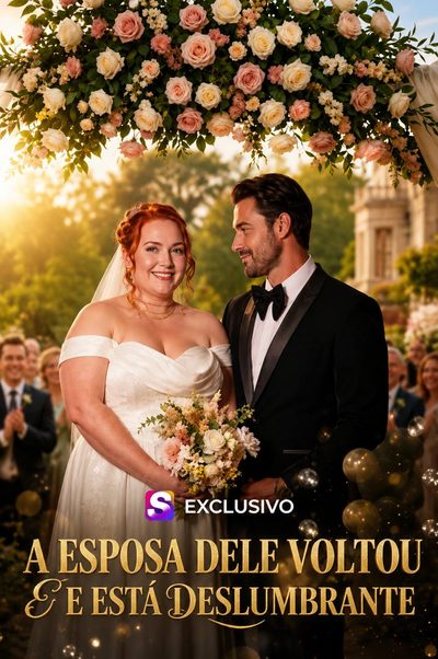 Capa da minisserie A Esposa Dele Voltou e Está Deslumbrante