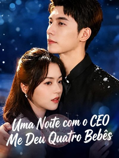 Capa da minisserie Uma Noite com o Ceo Me Deu Quatro Bebês