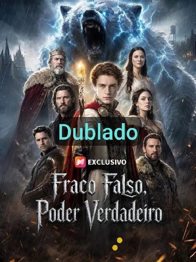 Capa da minisserie Fraco Falso, Poder Verdadeiro