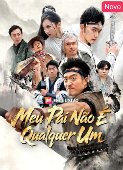Capa da minisserie Meu Pai Não É Qualquer Um