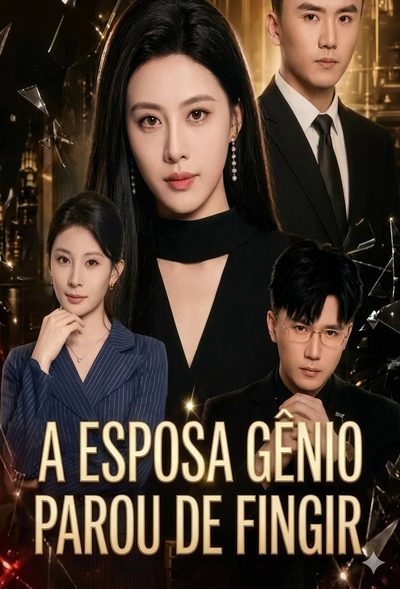 Capa da minisserie A Esposa Gênio Parou de Fingir