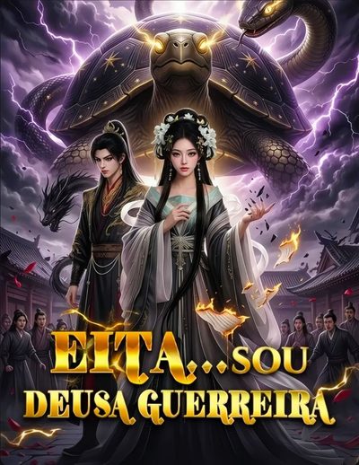 Capa da minisserie Eita...sou Deusa Guerreira