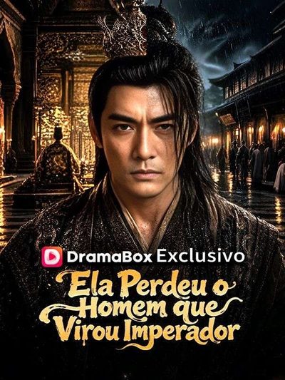 Capa da minisserie Ela Perdeu o Homem que Virou Imperador