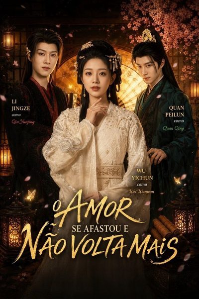 Capa da minisserie O Amor Se Afastou e Não Volta Mais