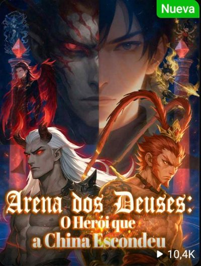 Capa da minisserie Arena dos Deuses: o Herói que