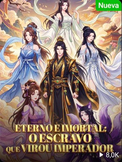 Capa da minisserie Eterno e Imortal: o Escravo que