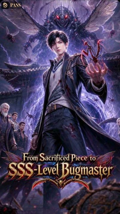 Capa da minisserie De Peça Sacrificada a Mestre de Bugs Nível Sss