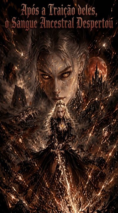 Capa da minisserie Após a Traição Deles , o Sangue Ancestral Despertou