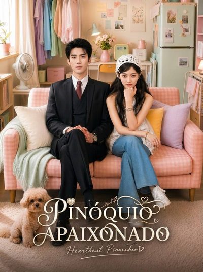 Capa da minisserie Pinóquio Apaixonado