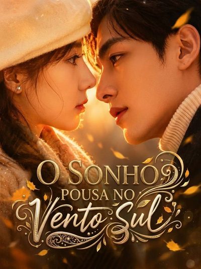 Capa da minisserie O Sonho Pousa no Vento Sul