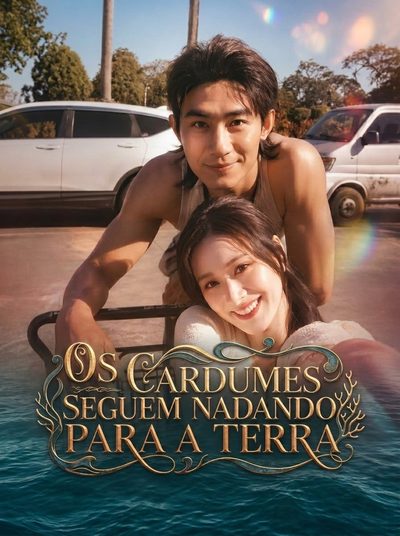 Capa da minisserie Os Cardumes Seguem Nadando para a Terra