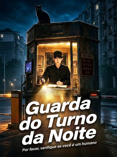 Capa da minisserie Guarda do Turno da Noite. por Favor, Verifique Se Você É Um Humano