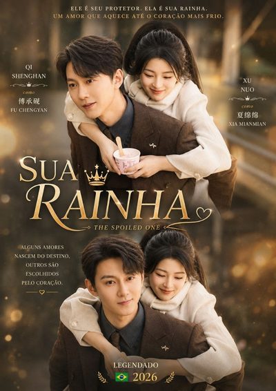 Capa da minisserie Sua Rainha