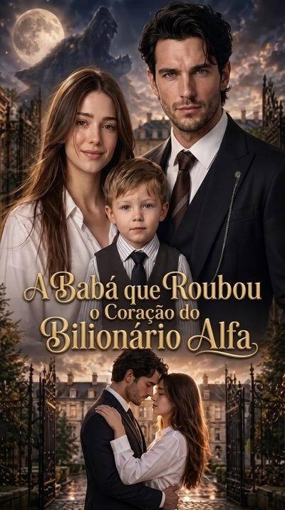Capa da minisserie A Babá que Roubou o Coração do Bilionário Alfa