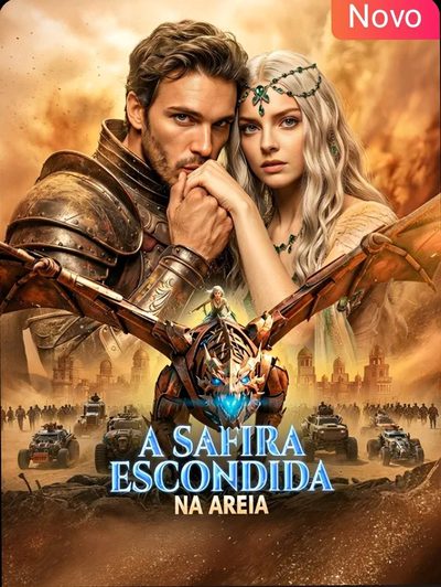 Capa da minisserie A Safira Escondida na Areia