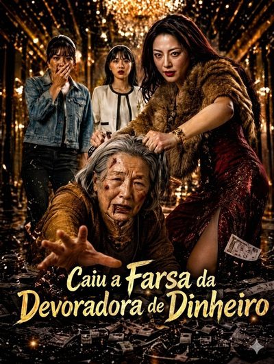 Capa da minisserie Caiu a Farsa da Devoradora de Dinheiro