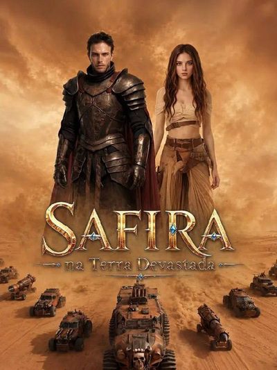 Capa da minisserie Safira na Terra Devastada
