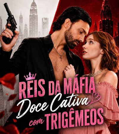 Capa da minisserie Rei da Máfia: Doce Cativa com Trigêmeos