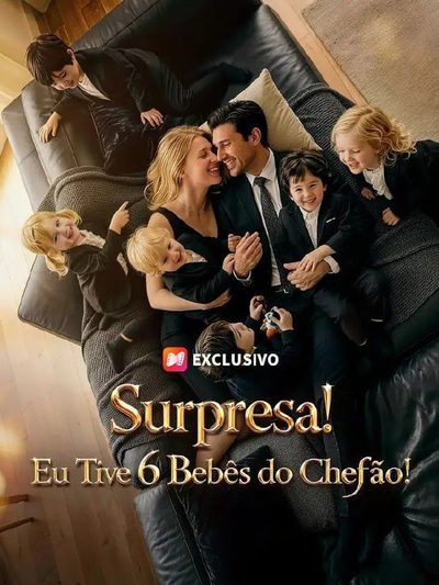 Capa da minisserie Surpresa Eu Tive Seis Bebês do Chefão