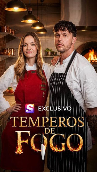 Capa da minisserie Temperos de Fogo