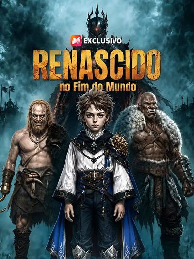 Capa da minisserie Renascido no Fim do Mundo